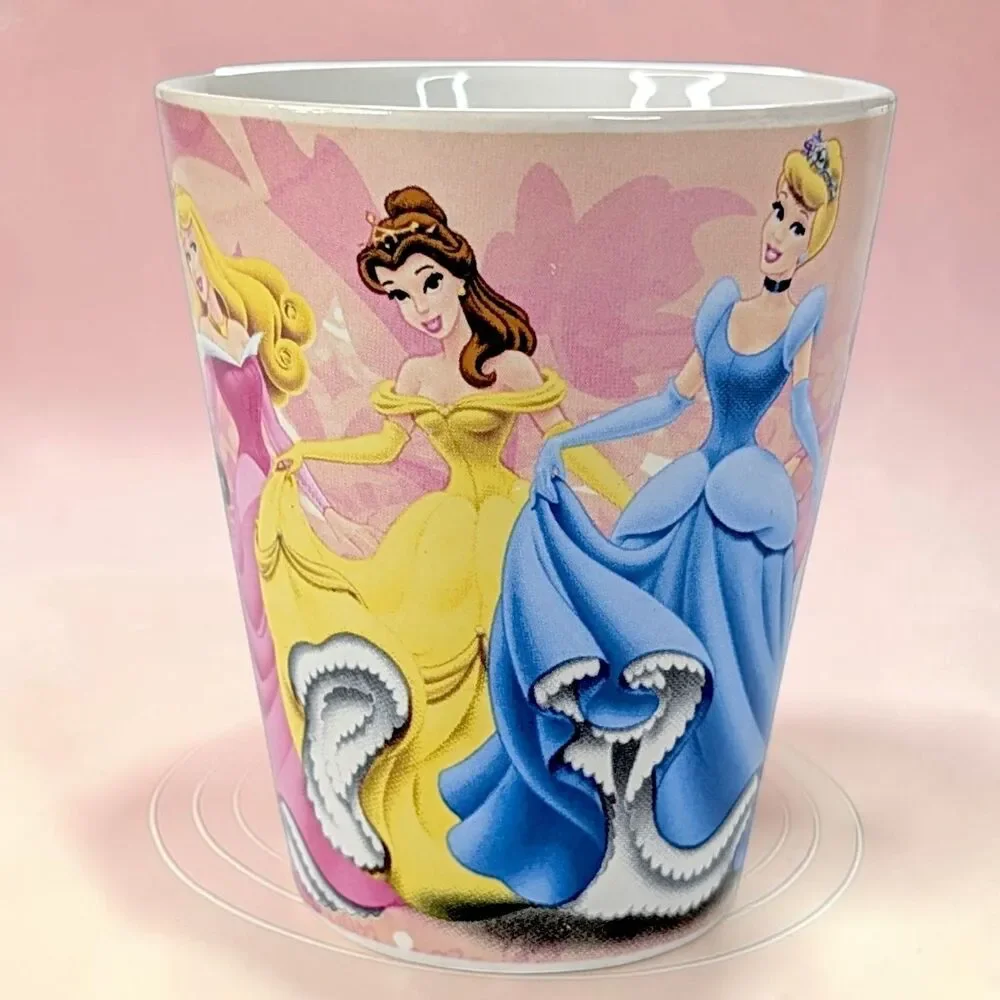 Disney Princess Coffee Mug 6 Princesses Ariel Cinderella Snow White 4